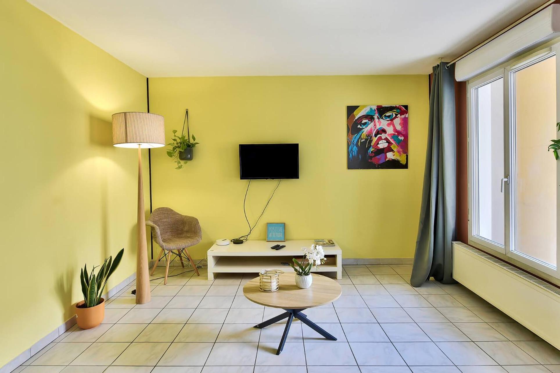 Appartement Soyeux De La Bruyere/ Grenoble*parking Gratuit *